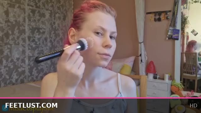 Goth Clown Dildo Ride & Foot Worship MisaCosplaySwe