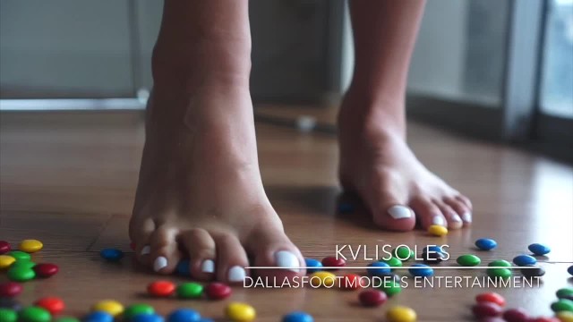 M&M's Feet Crush: Big Bare Soles Worship