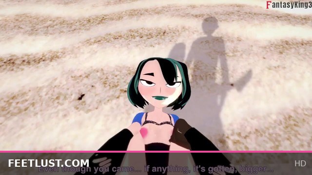 Gwen's Beach Blowjob POV Fantasy