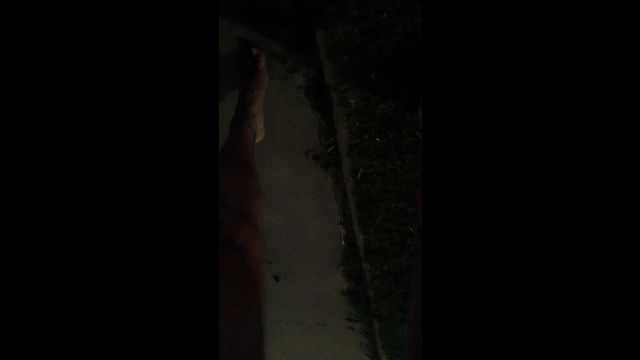 A Hippie Peeing on the Street 3