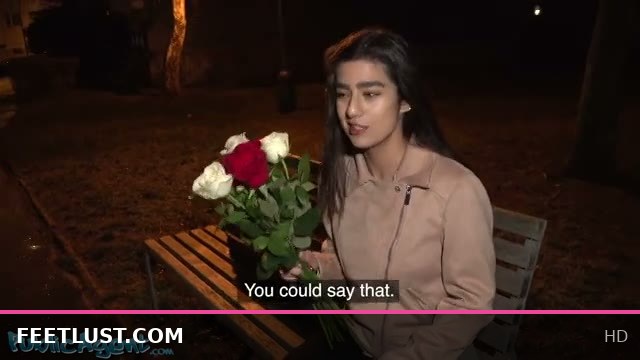 Public Agent takes super hot hairy young Pakistani girl to hotel for intense big cock experience