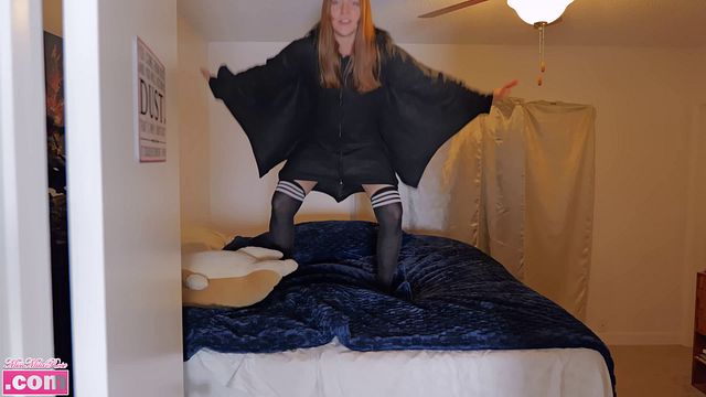 Bate Babe's Sensual Pillow Bed Footplay Adventure